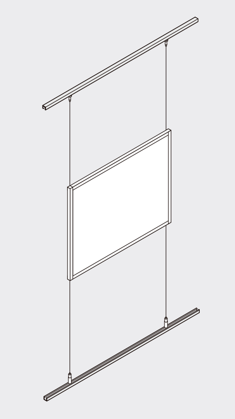 Ceiling Wire Hanging Weight (Cable & Fittings) - Cable Display Systems